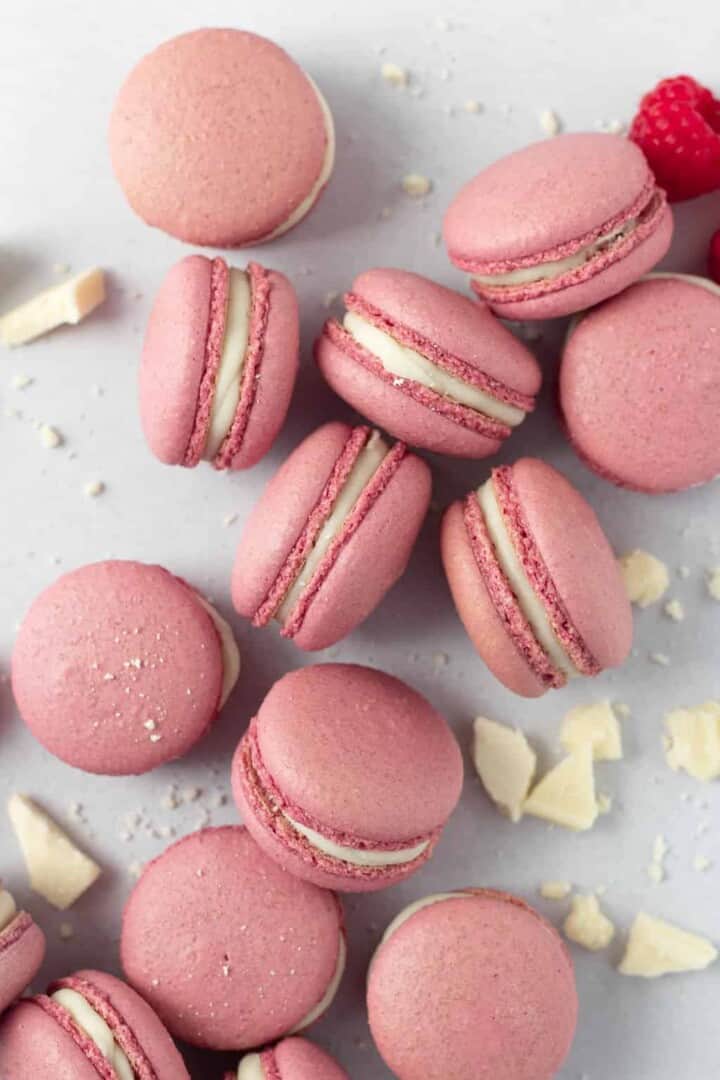 pink macaron